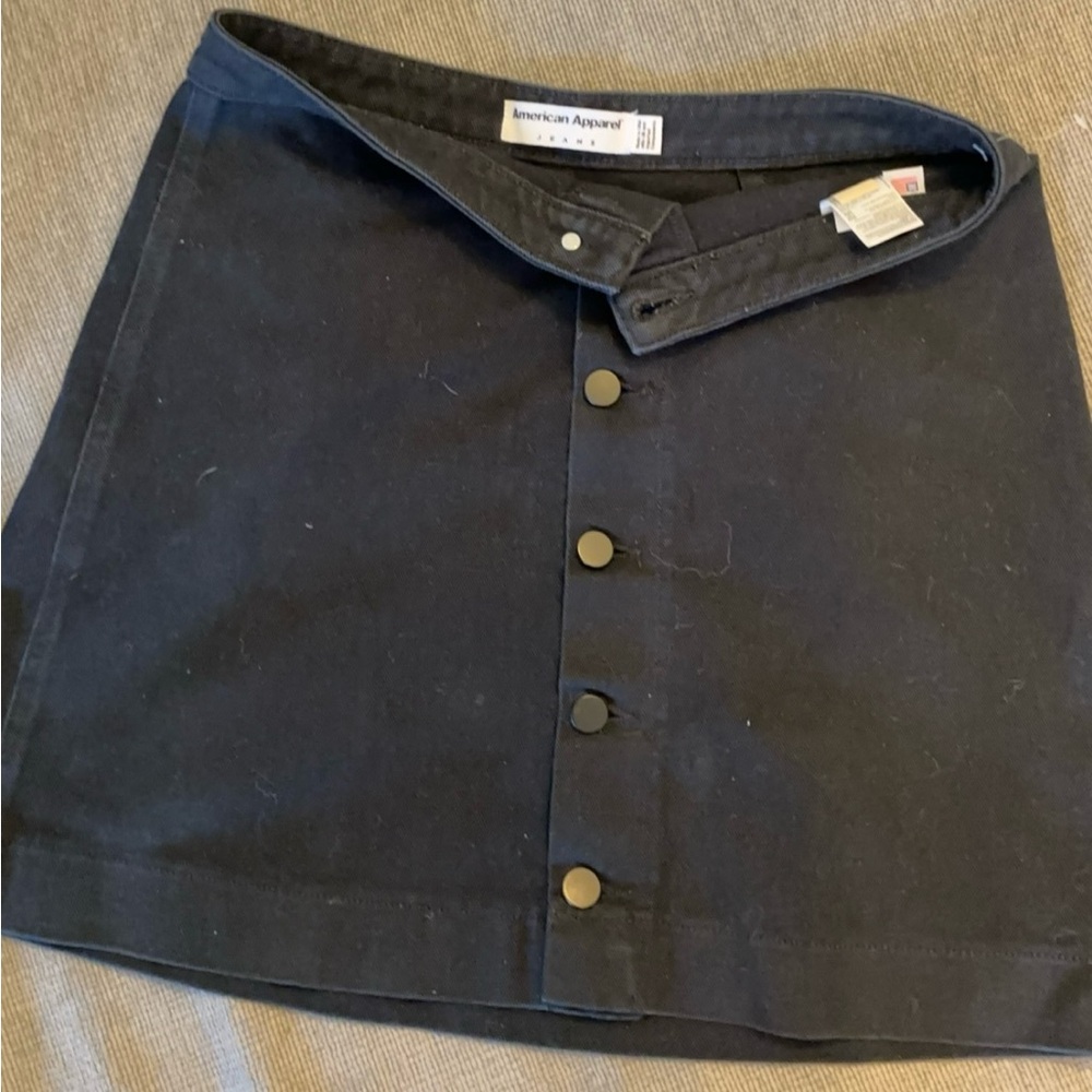 American Apparel Black Skirt
